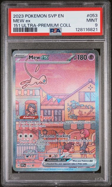 PSA 9 Mew ex 151 UPC Promo 053