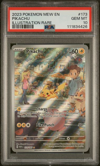 PSA 10 Pikachu 151 173/165