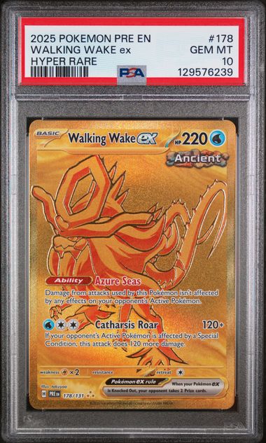 PSA 10 Walking Wake ex Prismatic Evolutions 178/131