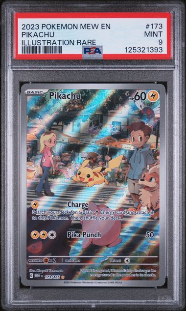 PSA 9 Pikachu 151 173/165