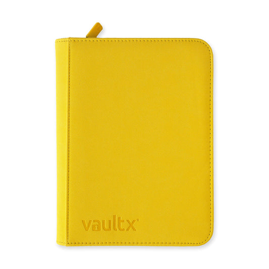 Vault X 4 Pocket Binder Yellow