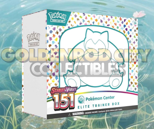 Scarlet & Violet 151 Pokemon Center Exclusive Elite Trainer Box