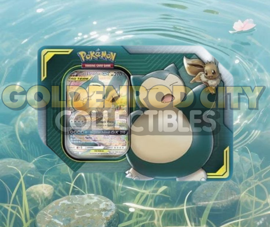 Eevee & Snorlax GX Tag Team Tin