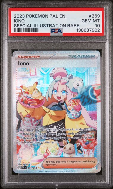 PSA 10 Iono Paldean Fates 269/193