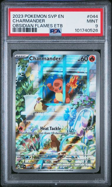 PSA 9 Charmander Obsidian Flames Promo 044