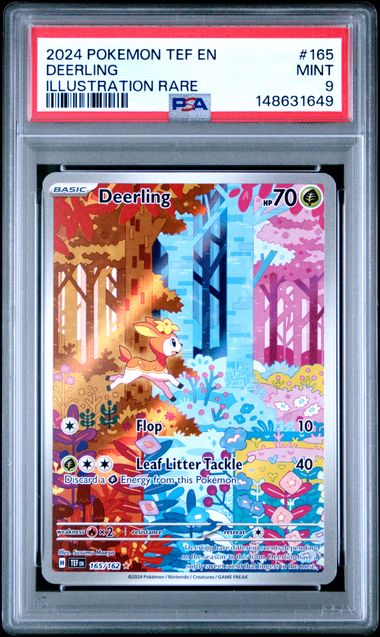PSA 9 Deerling Temporal Forces 165/162