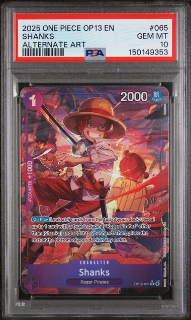 PSA 10 Shanks OP13 065