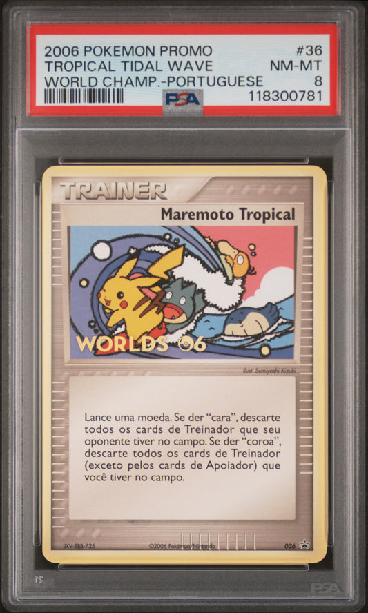 PSA 8 Tropical Tidal Wave 2006 Portuguese