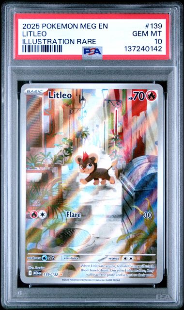 PSA 10 Litleo Mega Evolutions 139/132