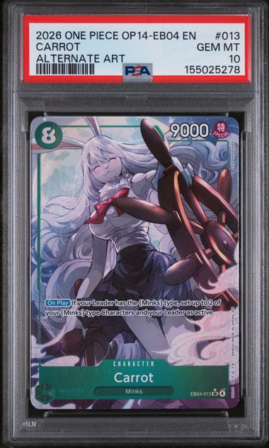 PSA 10 Carrot OP14-EB04 013
