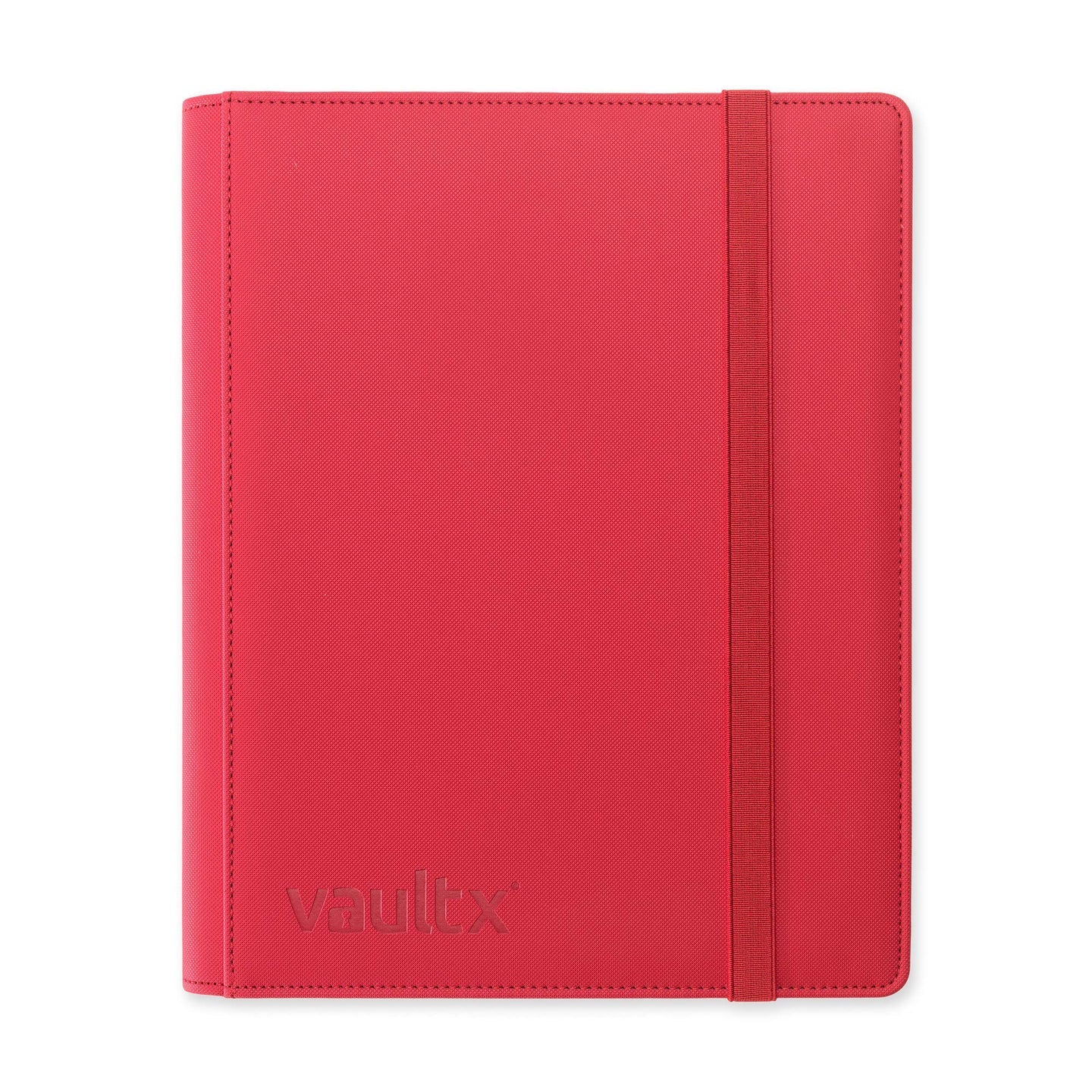 Vault X 9 Pocket Strap Binder - Red