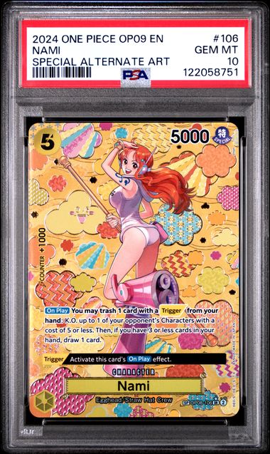 PSA 10 Nami Op09 106