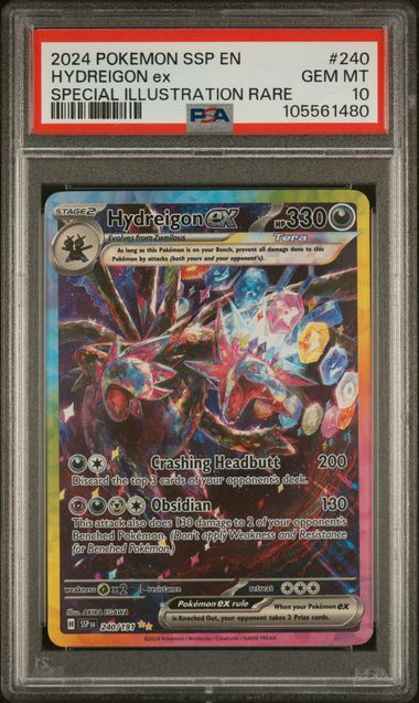 PSA 10 Hydreigon ex Surging Sparks 240/191