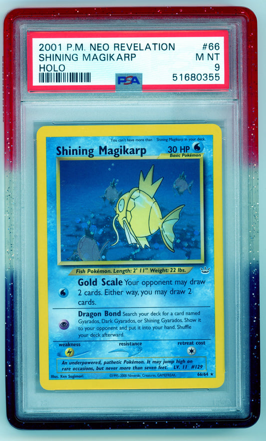 PSA 9 Shining Magikarp Neo Revelation 66/64