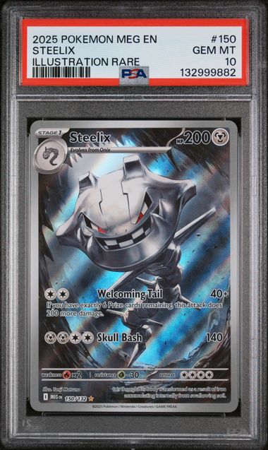PSA 10 Steelix Mega Evolution 150/132