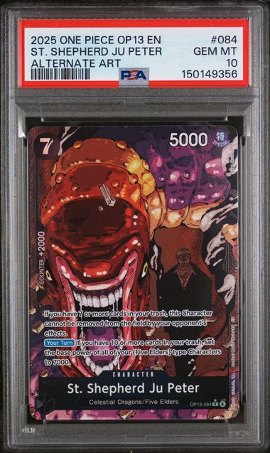 PSA 10 St. Shepherd Ju Peter OP13 084