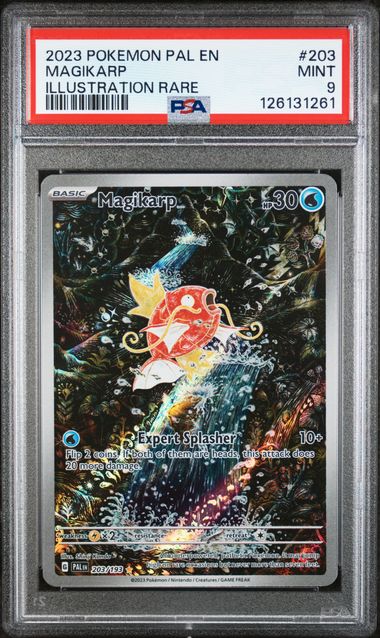 PSA 9 Magikarp Paldea Evolved 203/193