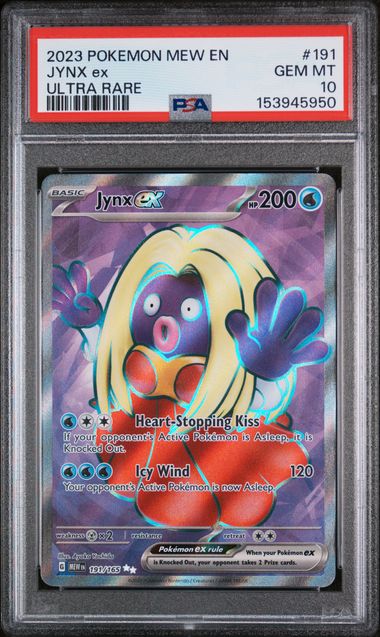 PSA 10 Jynx ex 151 191/165