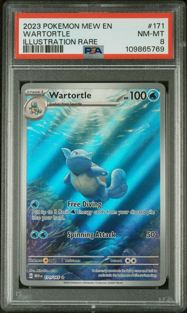 PSA 8 Wartortle 151 171/165