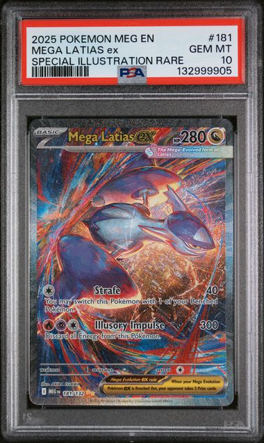 PSA 10 Mega Latias ex Mega Evolutions 181/132