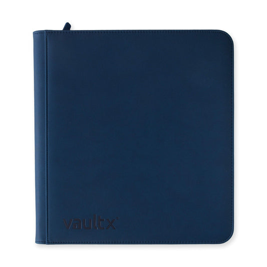 Vault X 12 Pocket Binder Dark Blue
