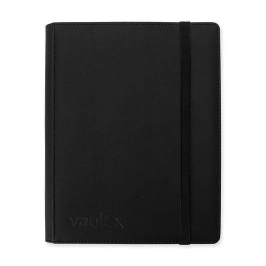 Vault X 9 Pocket Strap Binder - Black