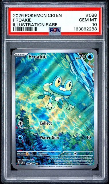 PSA 10 Froakie Chaos Rising 088/086