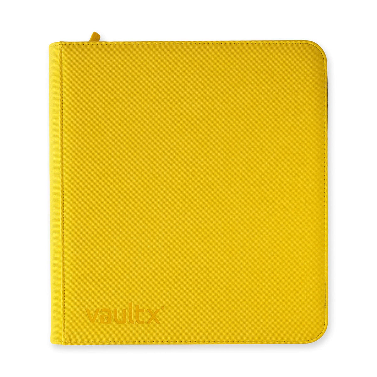 Vault X 12 Pocket Binder Yellow