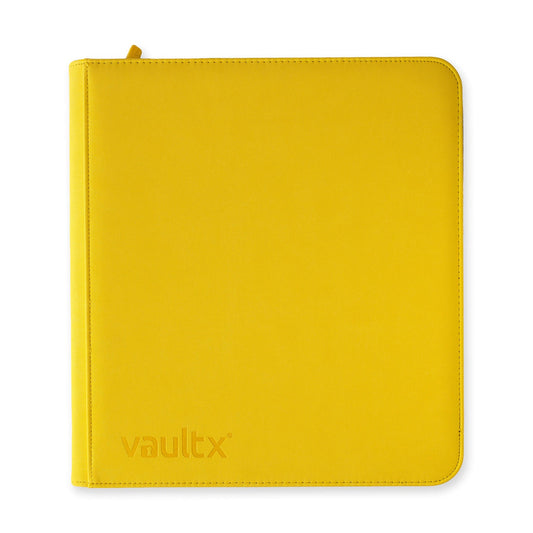 Vault X 12 Pocket Binder Yellow