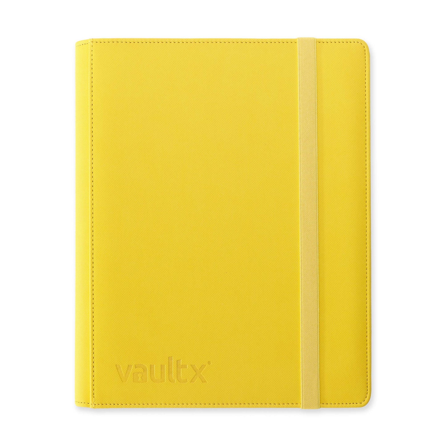 Vault X 9 Pocket Strap Binder - Yellow