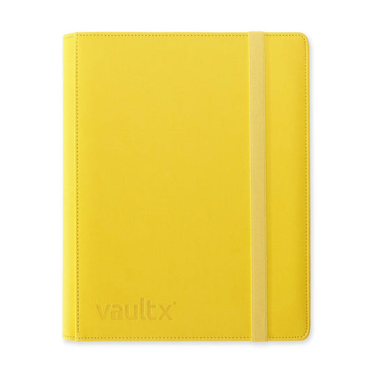 Vault X 9 Pocket Strap Binder - Yellow