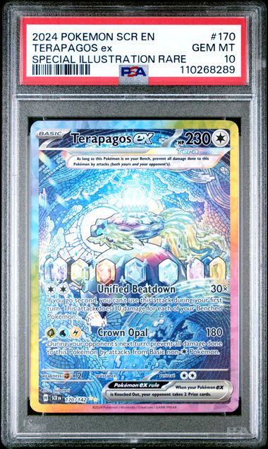 PSA 10 Terapagos ex Stellar Crown 170/142