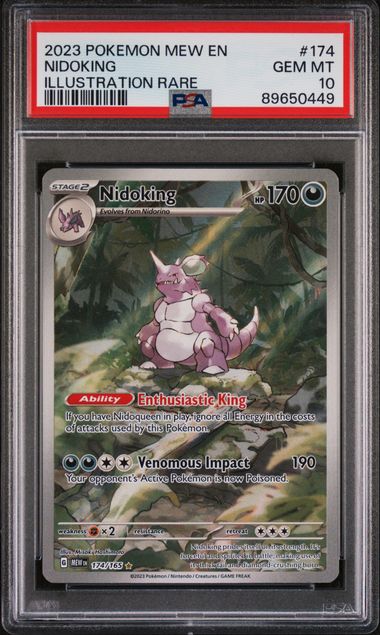 PSA 10 Nidoking 151 174/165