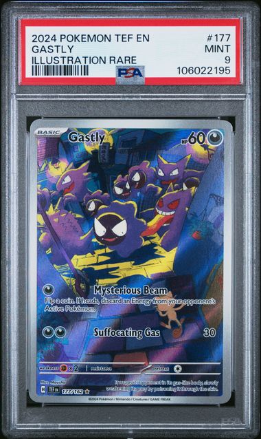 PSA 9 Gastly Temporal Forces 177/162